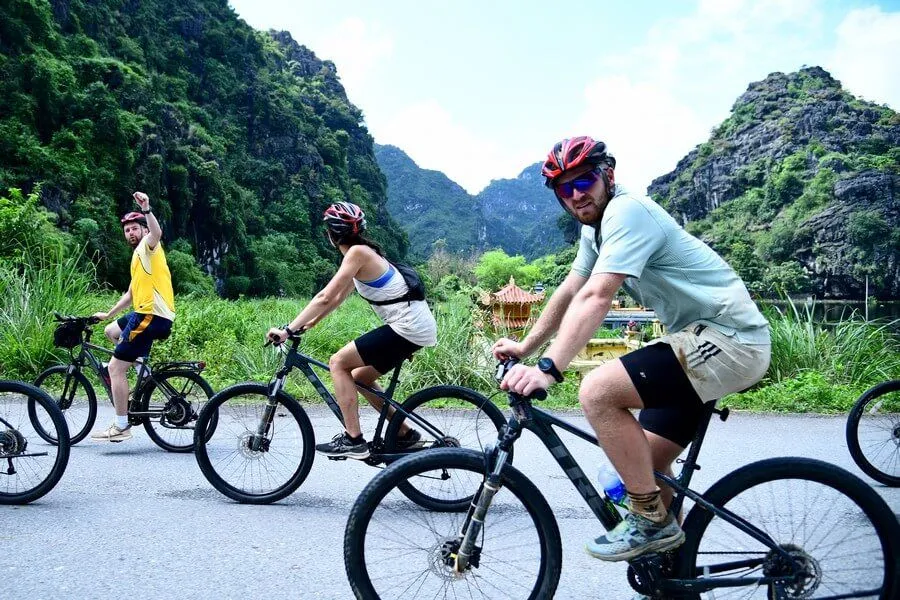 Cycling Tour Northern Vietnam Ninh Binh, Cat Ba, Halong Bay 4 Days